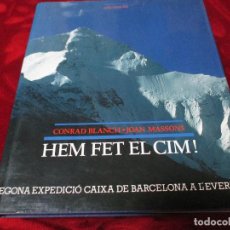 Libros de segunda mano: HEM FET EL CIM! CATALUNYA. RG