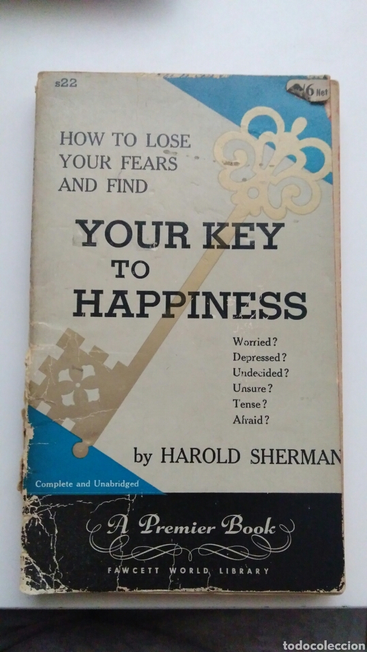 Libros de segunda mano: Your Key to Happiness, by Harold Sherman - Foto 1