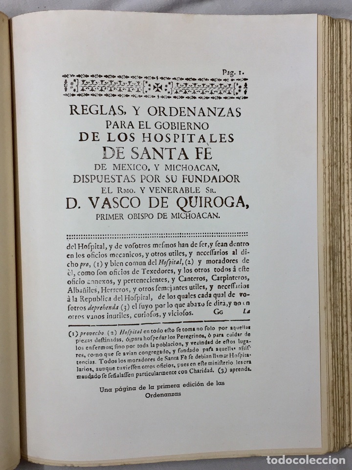 Libros de segunda mano: Don Vasco De Quiroga Documentos ED. POLIS MEXICO 1940 - Foto 6