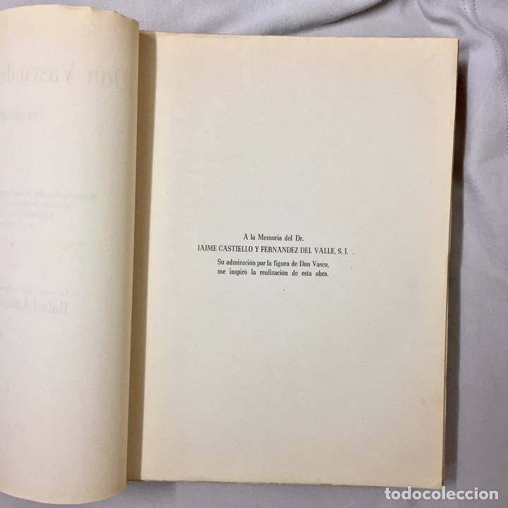 Libros de segunda mano: Don Vasco De Quiroga Documentos ED. POLIS MEXICO 1940 - Foto 7