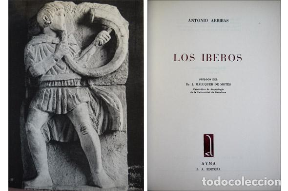 Libros de segunda mano: ARRIBAS, Antonio. Los Iberos. 1965. - Foto 2