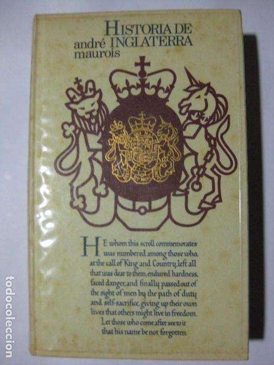 Libros de segunda mano: HISTORIA DE INGLATERRA - ANDR&Eacute; MAUROIS - 1970 - C&Iacute;RCULO DE LECTORES - Foto 1