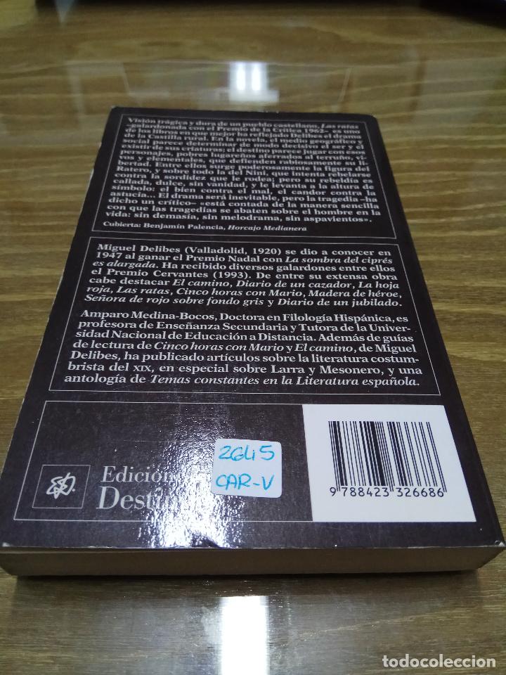 Libros de segunda mano: MIGUEL DELIBES : LAS RATAS - EDICIONES DESTINO - Foto 4