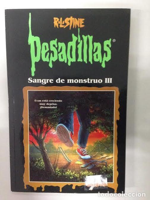 Libros de segunda mano: PESADILLAS SANGRE DE MONSTRUO III - Foto 1