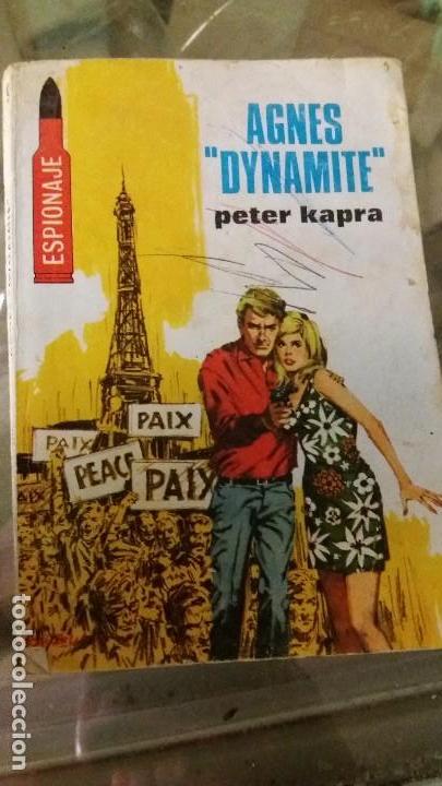 Libros de segunda mano: Libro a&ntilde;o 1968 de espionaje Agnes dynamite Peter kapra - Foto 1