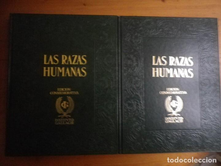 Libros de segunda mano: LAS  RAZAS HUMANAS INSTITUTO GALLACH - Foto 1