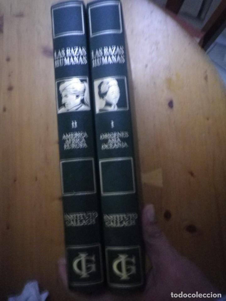 Libros de segunda mano: LAS RAZAS HUMANAS INSTITUTO GALLACH - Foto 2