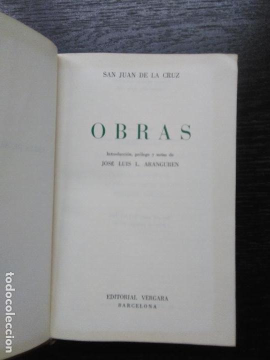Libros de segunda mano: OBRAS DE SAN JUAN DE LA CRUZ, 1965 - Foto 1