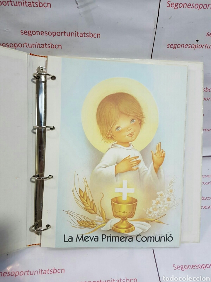 Libros de segunda mano: &Aacute;LBUM - LA MEVA PRIMERA COMUNI&Oacute; - Foto 3