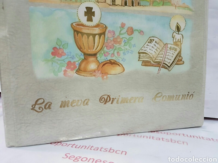 Libros de segunda mano: &Aacute;LBUM - LA MEVA PRIMERA COMUNI&Oacute; - Foto 4