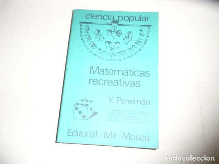 Libros de segunda mano: Perelman, Matematicas recreativas, Ciencia Popular - Foto 1