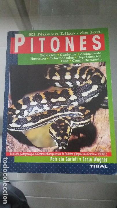 Libros de segunda mano: Libro del cuidado de la serpiente piton, animales serpientes pitones - Foto 1