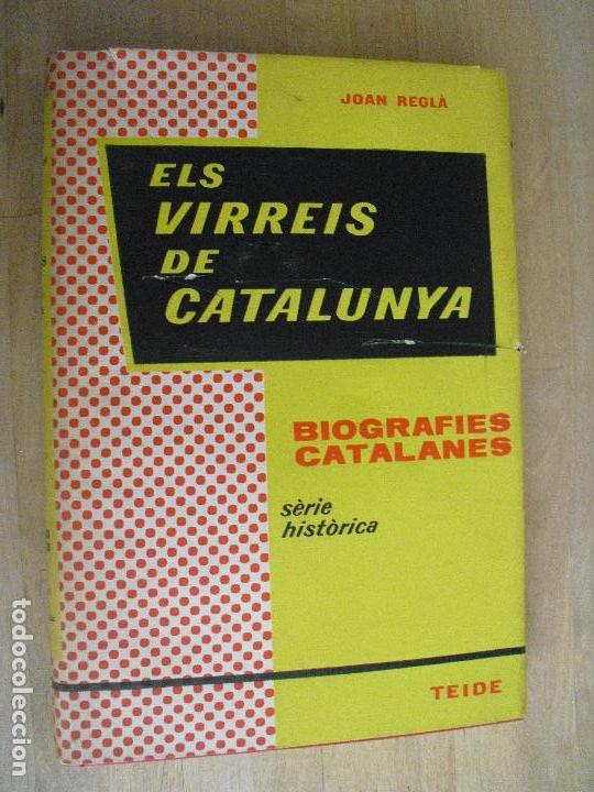 Libros de segunda mano: Els virreis de Catalunya. Joan Regla - Foto 1