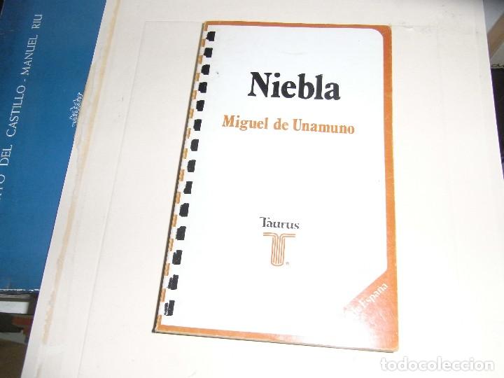 Libros de segunda mano: Miguel de Unamuno, Niebla, Editorial Taurus - Foto 1