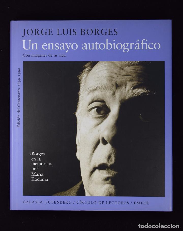 Libros de segunda mano: UN ENSAYO AUTOBIOGR&Aacute;FICO - BORGES, Jorge Luis - Foto 2