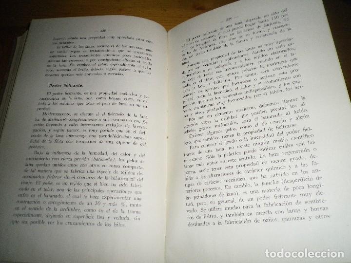Libros de segunda mano: MATERIALES TEXTILES DANIEL BLANXART Y PREDALS  IMPREME A. ORTEGA 1942 - Foto 4