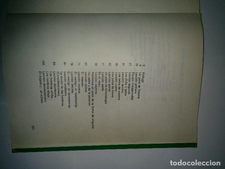 Libros de segunda mano: EL GOLF EN 15 LECCIONES  1973  MARINA RAGHER  EDITORIAL DE VECCHI - Foto 3