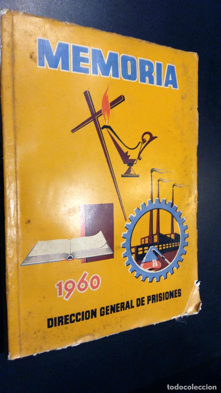 Libros de segunda mano: Memoria 1960 Direccion General de Prisiones - Foto 1