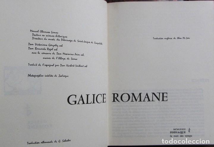 Libros de segunda mano: GALICE ROMANE. LA NUIT DES TEMPS. ZODIAQUE, 1973 - Foto 2