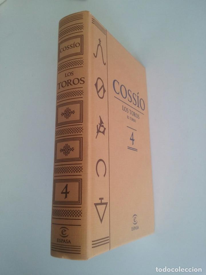 Libros de segunda mano: LOS TOROS DE COSSIO. EL TOREO TOMO 4 (ESPASA) - Foto 2