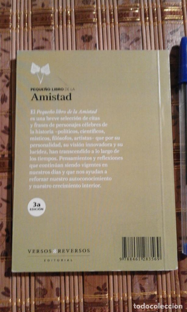 Libros de segunda mano: Peque&ntilde;o libro de la amistad - Daniel Ramos Aut&oacute; - 2010 - Foto 2
