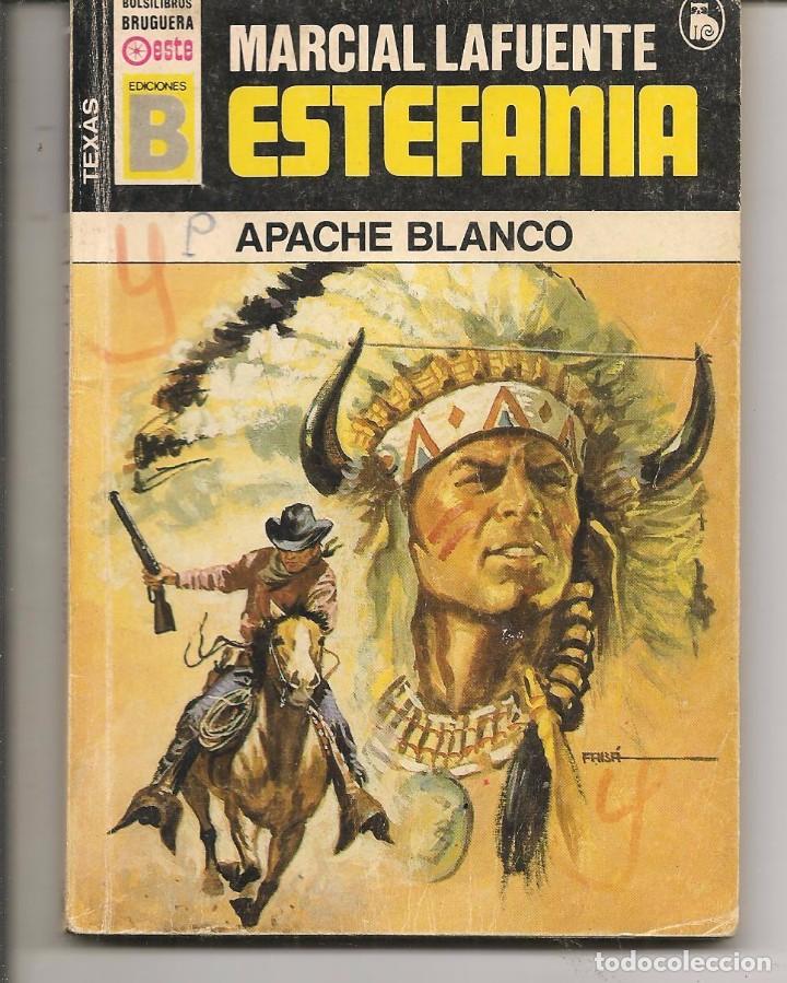 Libros de segunda mano: TEXAS. N&ordm; 31. APACHE BLANCO. MARCIAL LAFUENTE ESTEFANIA. EDICIONES B. (ST/C42) - Foto 1