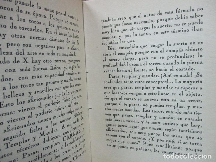 Libros de segunda mano: EL ARTE DEL TOREO. DOMINGO ORTEGA. 1950. - Foto 3