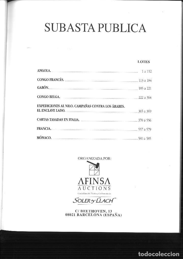 Libros de segunda mano: SUBASTA P&Uacute;BLICA. AFINSA. 8 DE MAYO DE 2000 - Foto 2