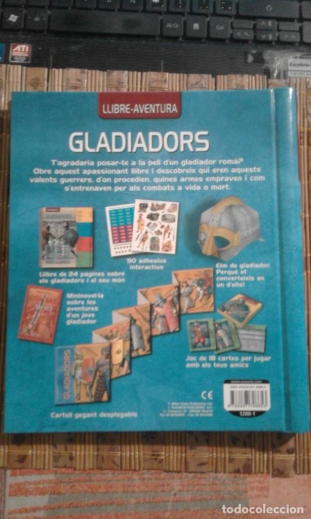 Libros de segunda mano: Gladiadors - Llibre-Aventura - en catal&agrave; - Foto 7