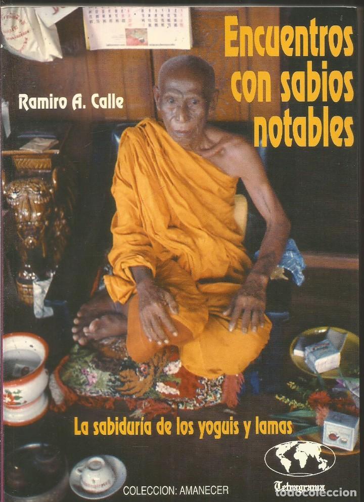 Libros de segunda mano: RAMIRO A. CALLE. ENCUENTROS CON SABIOS NOTABLES. - Foto 1