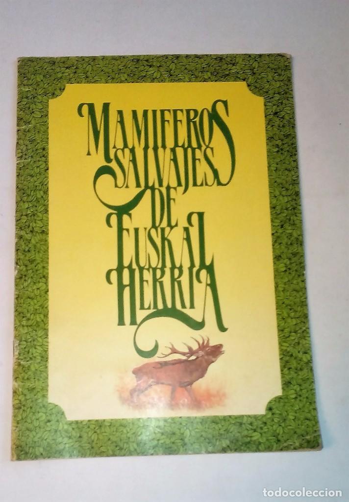 Libri di seconda mano: Mam&iacute;feros salvajes de Euskal Herria Caja de Ahorros Municipal de Bilbao  1983