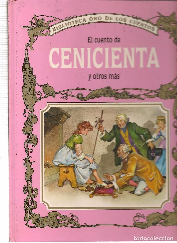 biblioteca oro de los cuentos. cenicienta y ot - Compra venta en  todocoleccion