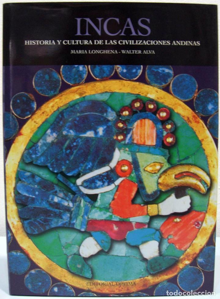 Libros de segunda mano: MAR&Iacute;A LONGHENA / WALTER ALBA - INCAS. EDITORIAL &Oacute;PTIMA, 2001. - Foto 1