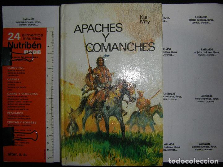 Libros de segunda mano: apaches y comanches. karl may - Foto 1
