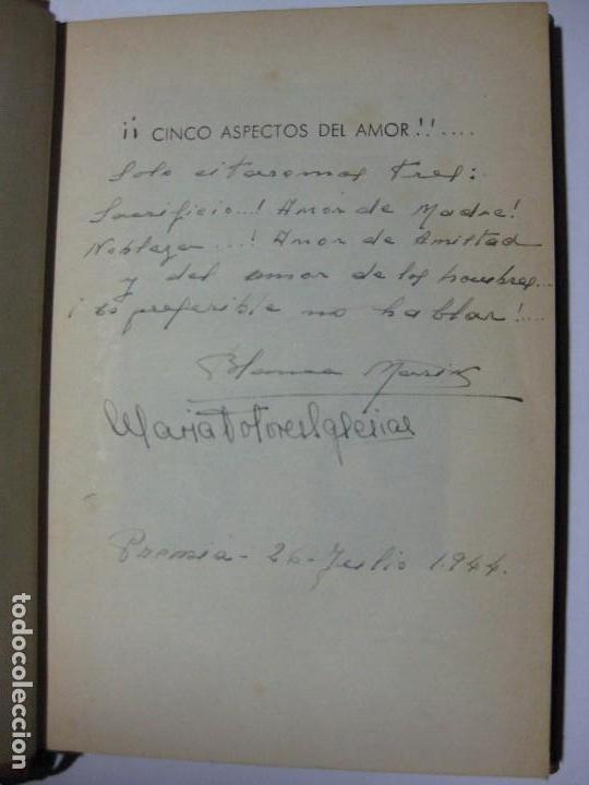 Libros de segunda mano: CINCO ASPECTOS DEL AMOR - ANDRE MAUROIS - EDICIONES AYMA - 1942 - Foto 2