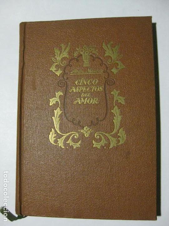 Libros de segunda mano: CINCO ASPECTOS DEL AMOR - ANDRE MAUROIS - EDICIONES AYMA - 1942 - Foto 1