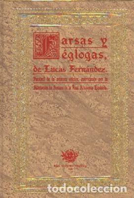 Libros de segunda mano: FARSAS Y EGLOGAS. FERNANDEZ, LUCAS. FACSI-062 - Foto 1
