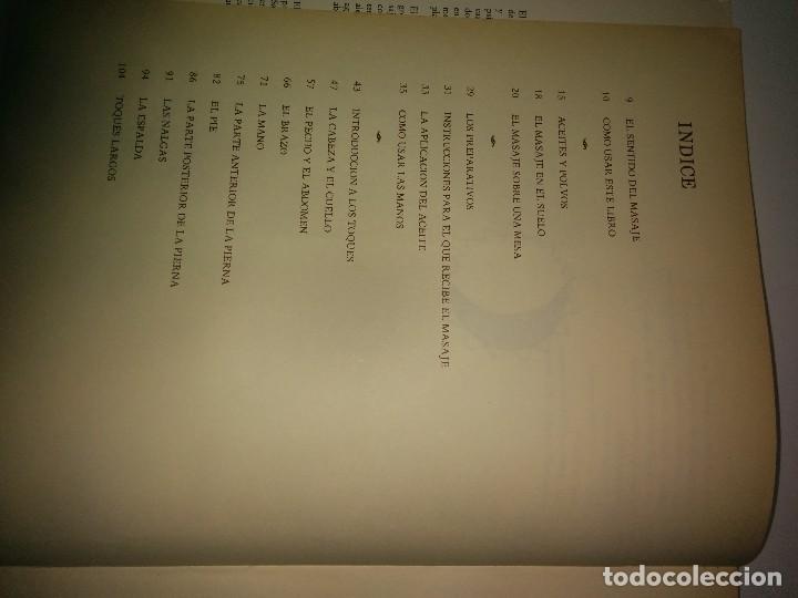 Libros de segunda mano: EL LIBRO DEL MASAJE 1987 GEORGE DOWNING   EDICIONES URANO - Foto 2