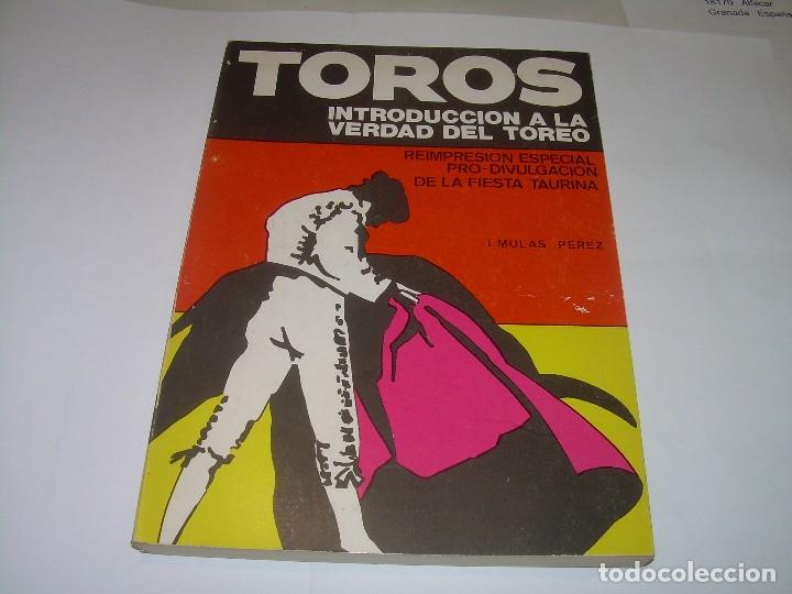 Libros de segunda mano: INTRODUCCION A LA VERDAD DEL TOREO...CON MUCHOS GRABADOS. - Foto 1