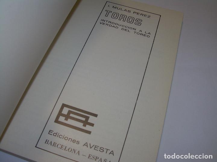 Libros de segunda mano: INTRODUCCION A LA VERDAD DEL TOREO...CON MUCHOS GRABADOS. - Foto 2