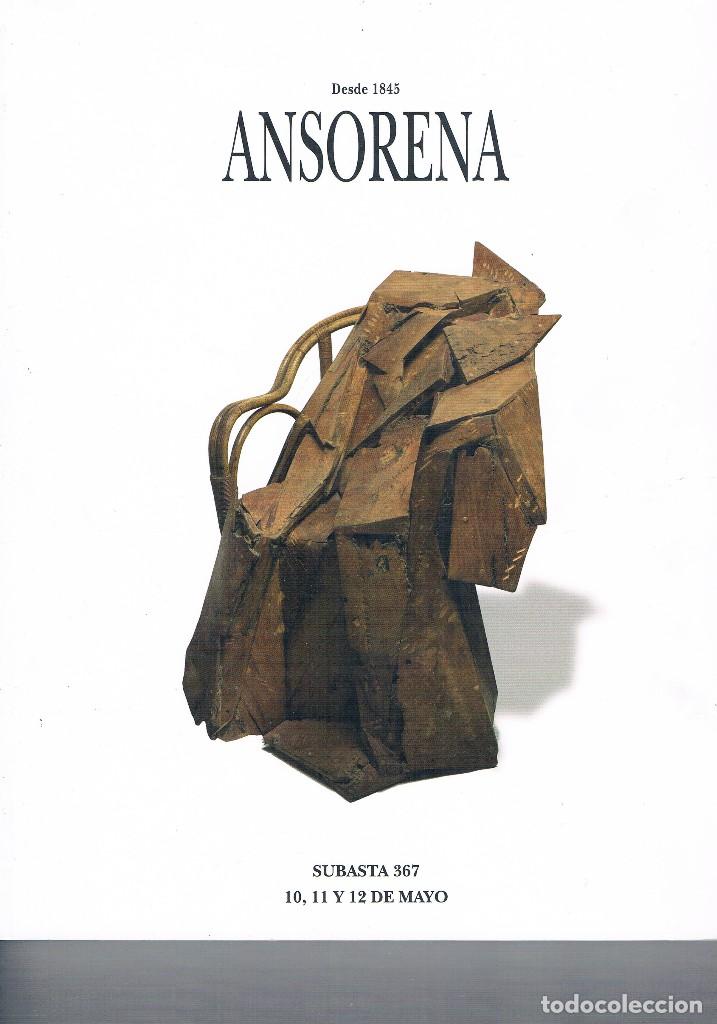 Libros de segunda mano: CATALOGO ANSORENA SUBASTA 367 MAYO 2016 - Foto 1