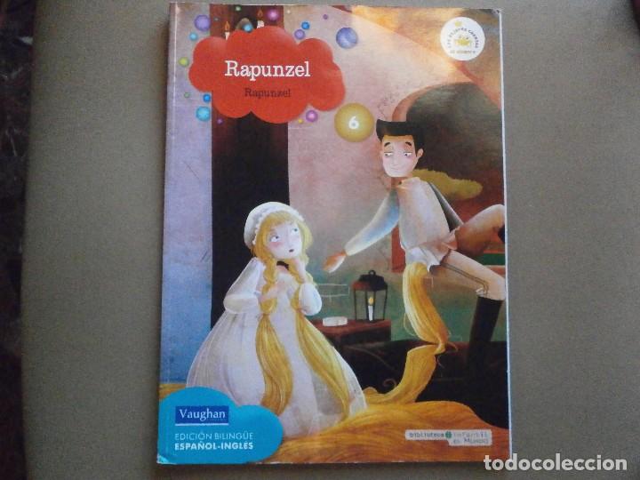 Libros de segunda mano: 1 LIBRO - RAPUNZEL ( BIBLIOTECA INFANTIL EL MUNDO - EDICION BILING&Uuml;E ) - Foto 1