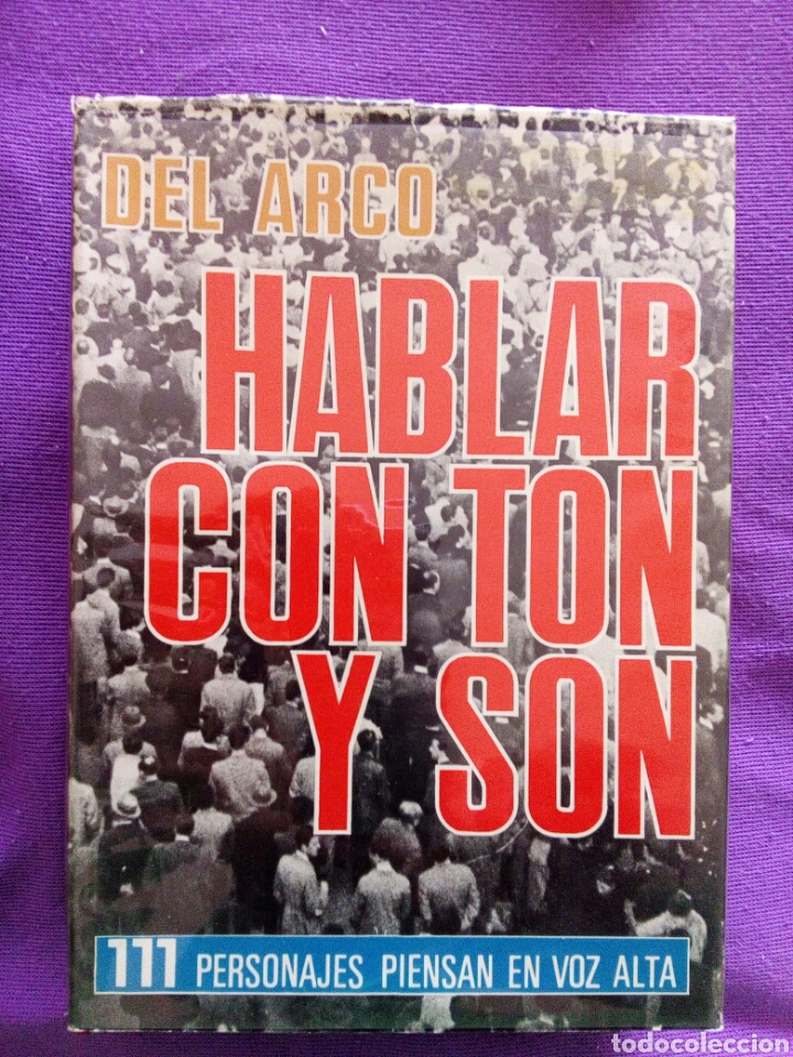 Libros de segunda mano: Hablar con ton y son. Manuel del Arco - Foto 1