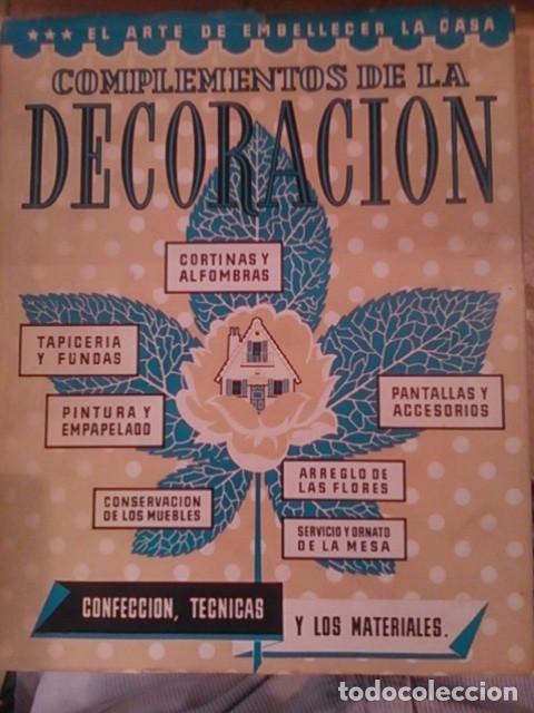 Libros de segunda mano: COMPLEMENTOS DE LA DECORACI&Oacute;N (Barcelona, 1956) - Foto 1