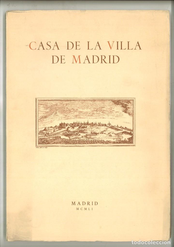 Libros de segunda mano: CASA DE LA VILLA DE MADRID. Eulogio Varela Hervias - Foto 1