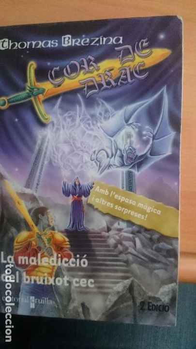 Libros de segunda mano: cor de drac,malediccio del bruixot cec - Foto 1