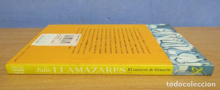 Libros de segunda mano: JULIO LLAMAZARES - EL ENTIERRO DE GENARIN - EDICION DE MARZO DE 1996 - Foto 2