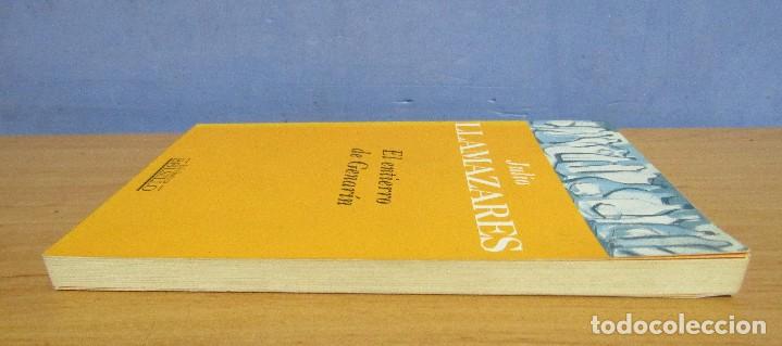 Libros de segunda mano: JULIO LLAMAZARES - EL ENTIERRO DE GENARIN - EDICION DE MARZO DE 1996 - Foto 3