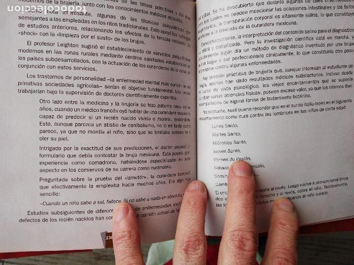 Libros de segunda mano: libro hechizos hans krofer 120 hojas - Foto 2
