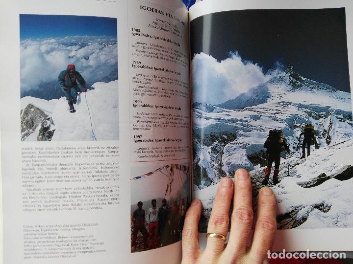 Libros de segunda mano: libro monta&ntilde;ismo vasco   catorce ochomiles de  euskalherria - Foto 2